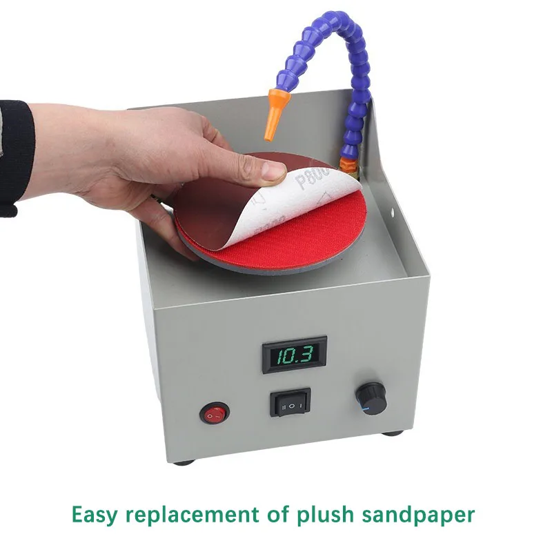 Water Sand Belt Electric Knife Sharpener Fully Automatic Water-Cooled Circulating Device For Sharpening