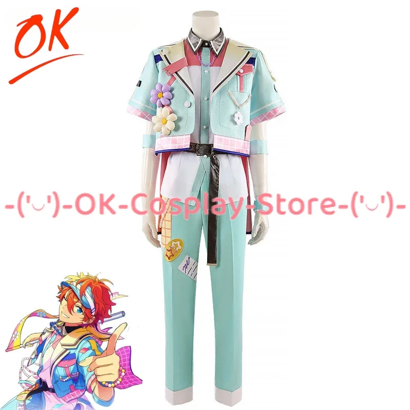 OK Game Ensemble Stars Happy Charm Akehoshi Subaru Cosplay Costume Anime Roleplay Outfits Uniform Halloween Carnival Party Suits