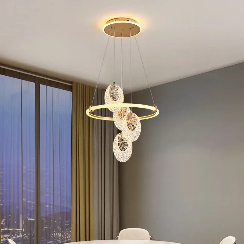 

Modern Round Crystal LED Pendant for Living Room Dining Room Bedroom Home Decoration Interior Lighting Crystal Pendant