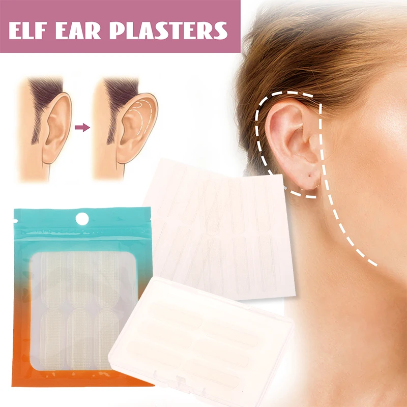 6/18/30 Patches Cosmetic Ear Corrector Protruding Ear Solution Invisible Elf Ear Patches No More Big Ears Sticking Out