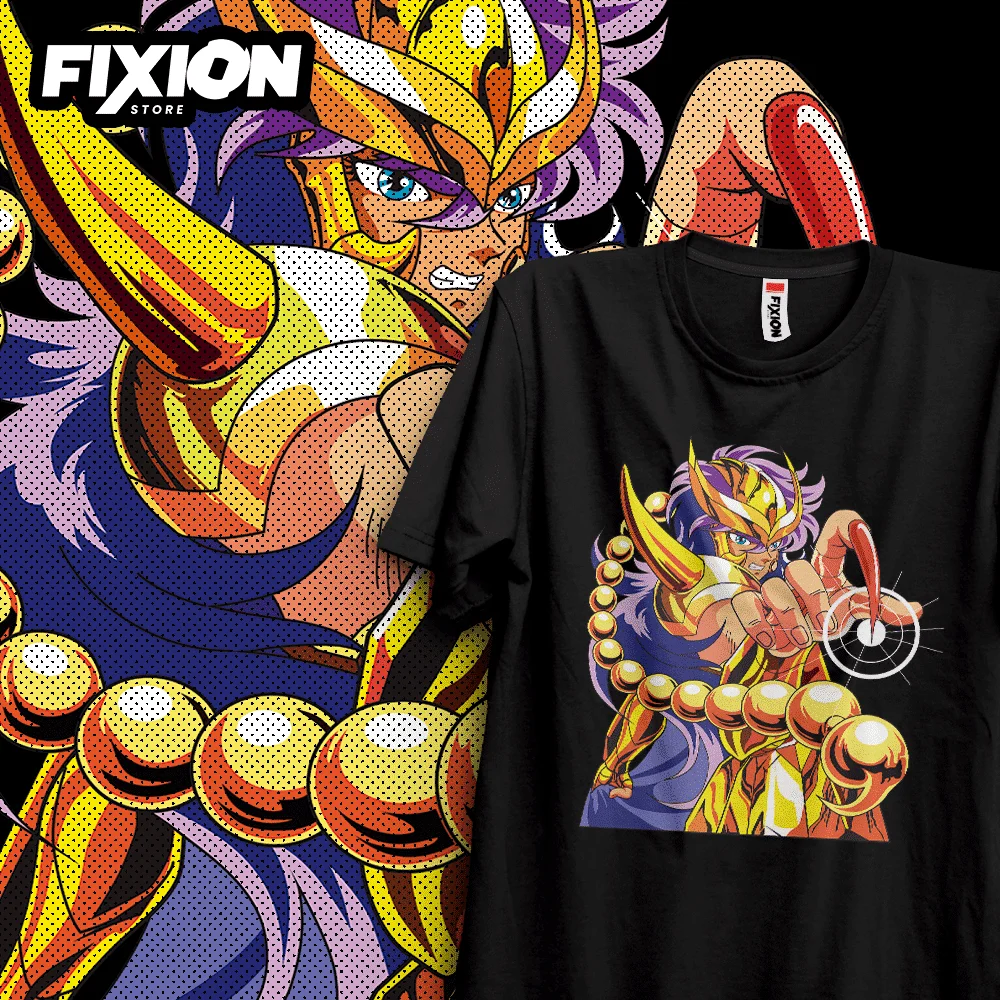 Saint Seiya –  Abril –  5Anime T Shirt Manga Gift For Anime Lover All Size Cotton