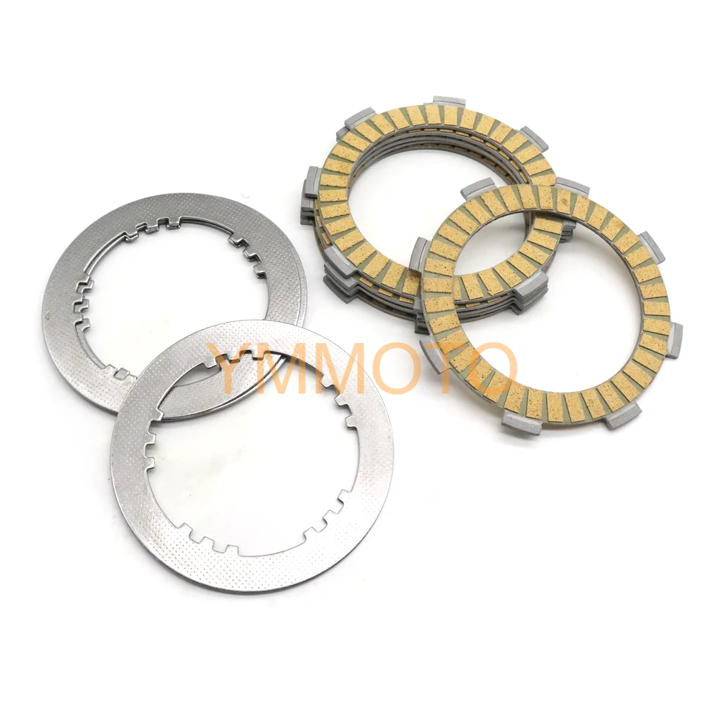 For Lifan Zongshen Loncin CG200 CG125 CG150 SL300 125CC 150CC 200CC 300CC Motorcycle Clutch Disc Plate Kit 6