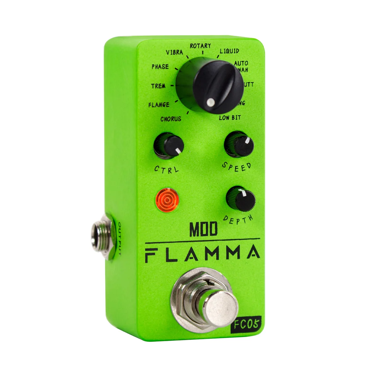 FLAMMA FC05 Modulation Multi Effects Pedal: 11 Versatile Modes (Chorus/Flanger/Phaser/Tremolo/Auto Wah Included)
