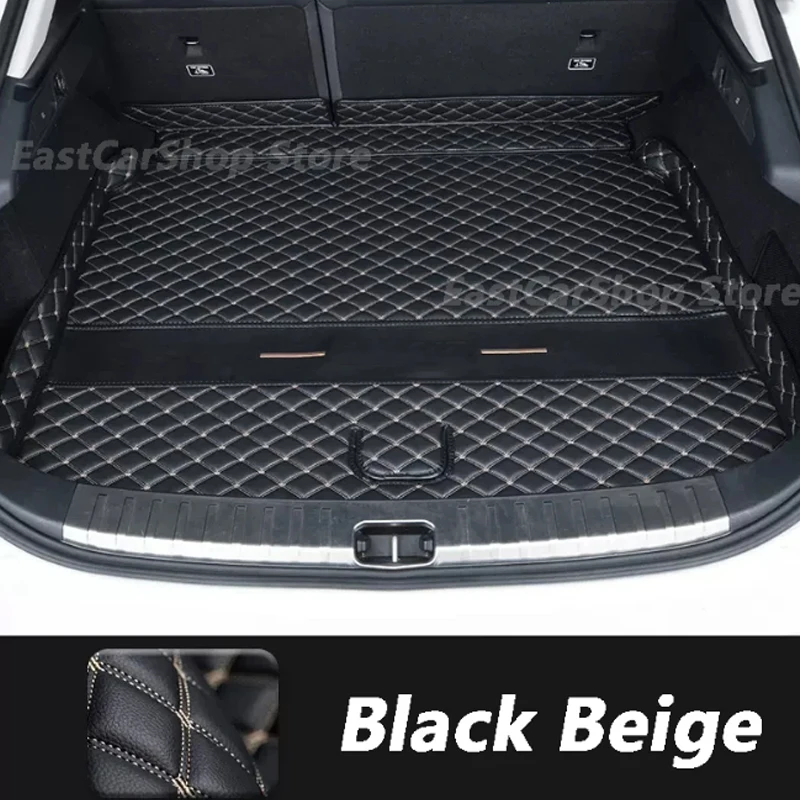 For ZEEKR 001 2022 2023 Car Rear Trunk Mat Cargo Boot Liner Tray Rear Boot Luggage Cover Protective Pad Accessories