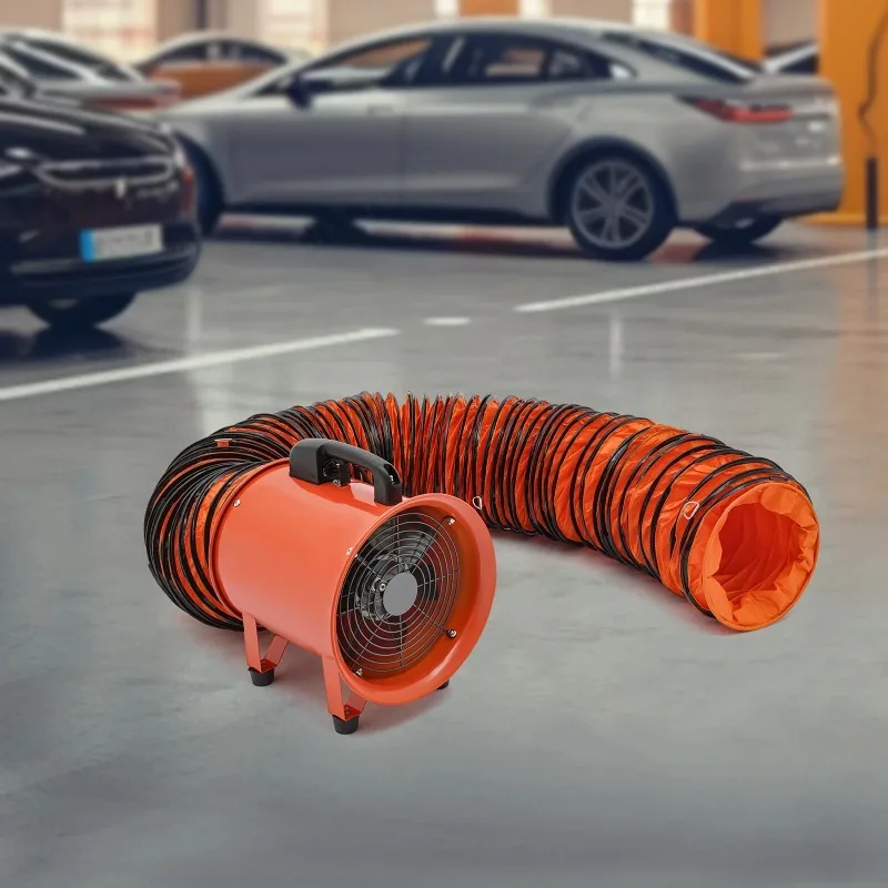 300W Explosion Proof Exhaust Fan Industrial Blower with Duct Hose Ventilation Equipment for Factories Shipyards view 2
