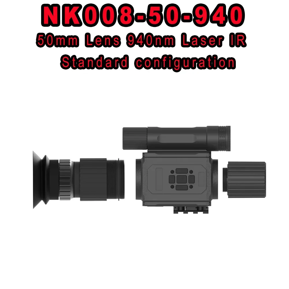 Megaorei NK008 Hunting Camera 940nm IR Night Vision Scope Monocular Attachment AI ZOOM 1080P Video Recording IR Digital Camera