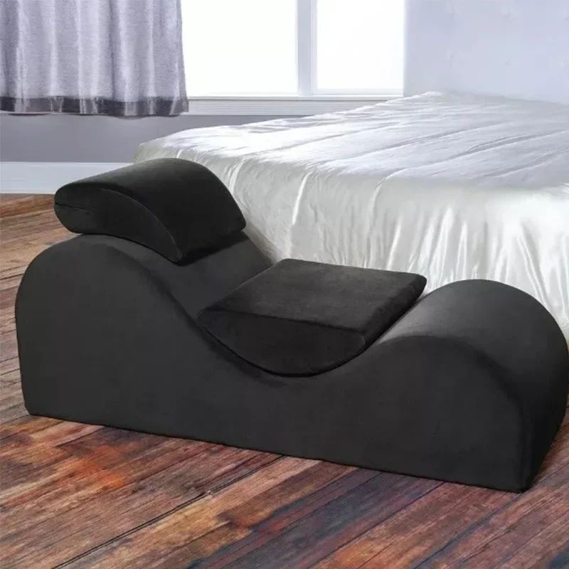 Simple and multi-functional folding sitting and lying sofa dual-purpose combination sponge bed backrest pad