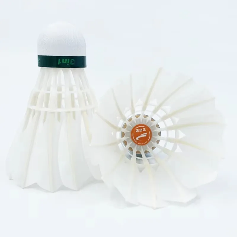 3in1 Natural Flex Feather Badminton Shuttlecock High Durable Sports Training Ball Factory Wholesale