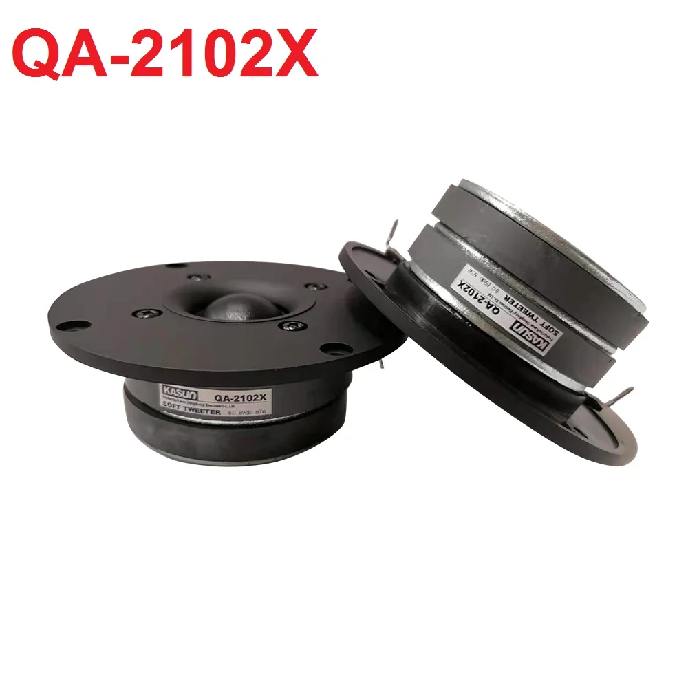 Original Kasun QA-2102X/QA-2101F/HL-139X 4\'\' Black Membrane Tweeter Speaker Unit Dual Magnets 6/8ohm 60W D104mm