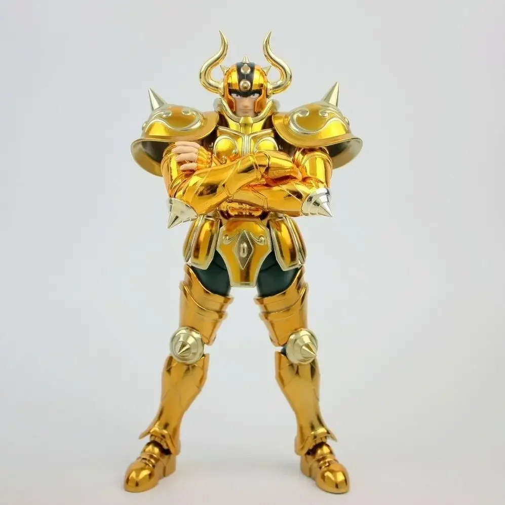 New Arrival MC S-Temple Metal Club EX Taurus Aldebaran Saint Seiya Myth Cloth Gold Action FigureReissue