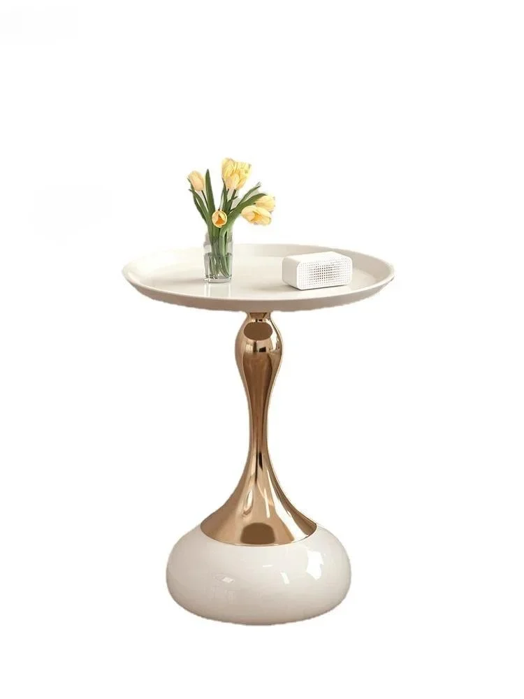 Household Living Room Small Barbarian French Coffee Table Bedroom Bedside Small Round Table European