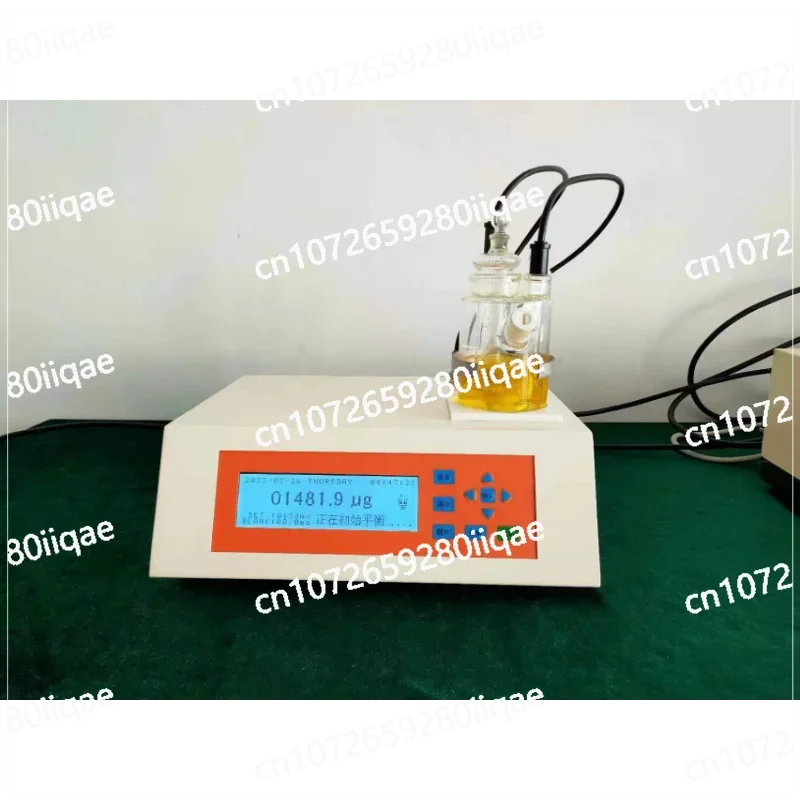 Pingxuan Technology Instrument PXWS-8A Automatic Coulomb Method Micro Karl Fischer Moisture Meter