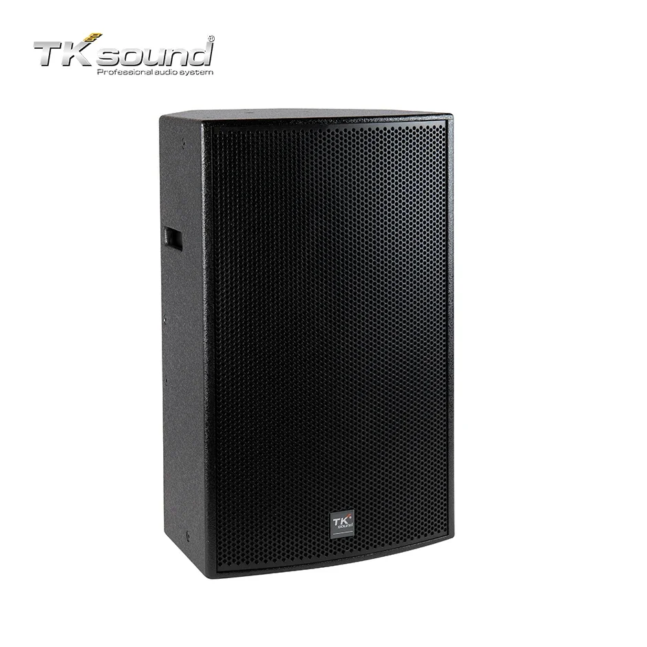 TKsound 15 inch pa speaker system full range speaker professional stage audio passive speaker