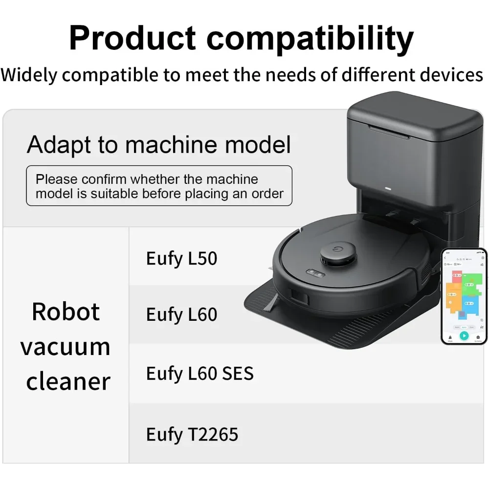 بطارية بديلة 3500 مللي أمبير 14.4 فولت لـ Eufy L50 L60 L60 Hybrid SES متوافقة مع iRobot Roomba Combo Essential Y0110 Y011020
