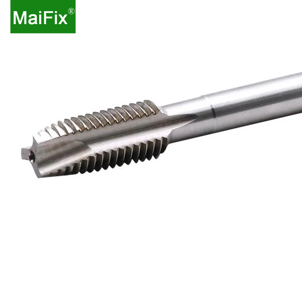 MaiFx CNC JIS 압출 직선 나선형 플루트 홈, 블라인드 홀 스레드, HSS 기계 나사 탭, M2 M4 M8 M16 M10 M12, 1PC