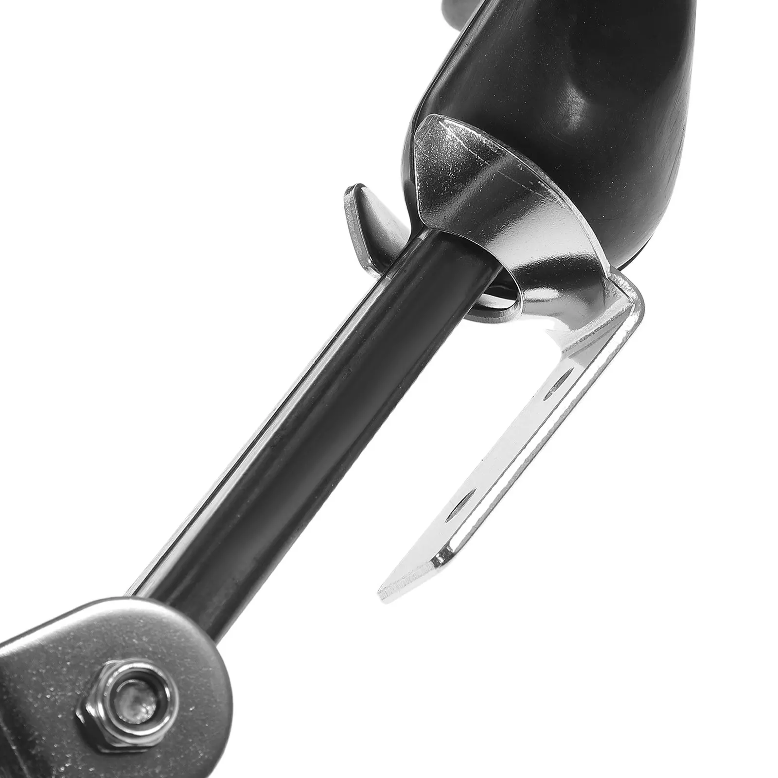 2Pcs Curved T-Handle Draw Latch Stainless Steel Heavy-Duty Elastic Vibration-Dampening Latch for Automotive