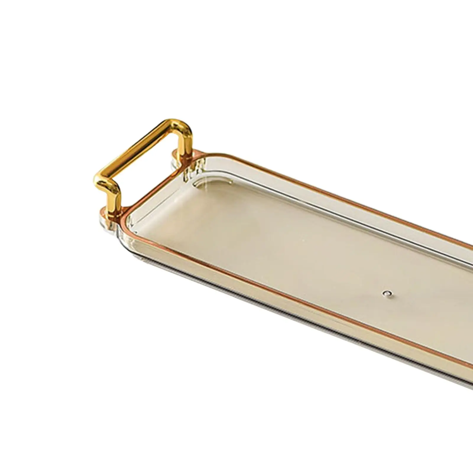 Rectangular Serving Platters Decorative Tray with Handles Food Holder Jewelry Tray Vanity Tray for Dressing Room Home Kitchen
