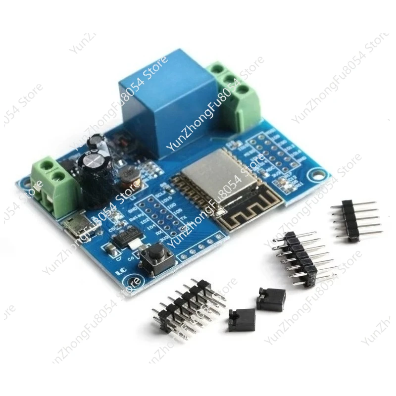 ESP8266 Wireless WIFI Relay Controller Module DC 5V-80V Development Board IoT Smart Home Single Channel Relay