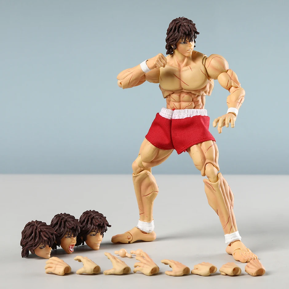 Storm Collectibles Baki : Hanma Baki Action Figure Joint Movable Anime PVC Model Toy Gift