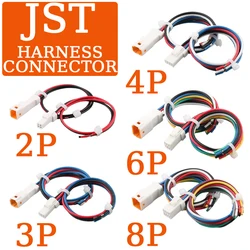 Mini Micro JWPF  JST Automotive Snap Connector Harness Plug With 15cm Wire Socket 02R-JWPF-VSLE-S 02T-JWPF-VSLE-S JWPF-VSLE-D