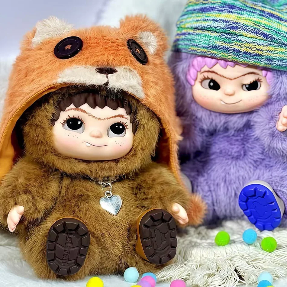 

Wakuku Fuzzy Trendy Fun Party слепая коробка милая фигурка Wakuku Mystery Box милая кукла сумка кулон кукла сумка-сюрприз подарок