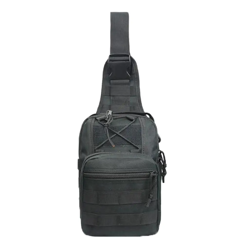 Tactical Shoulder Bag Outdoor Travel Crossbody Molle Bag Riding Chest Pack