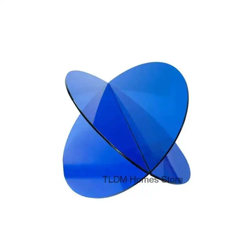 

Nordic Acrylic Display Stand Simple Creative Sofa Side Table Plexiglass Color Transparent Planetary Home Bookshelf Storage Rack