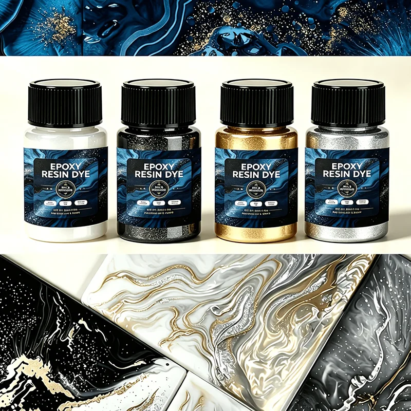 Epoxy Resin Mica Powder Painting,Jewelry Making,Epoxy Resin,Soap Making,Candle Craft Pearlescent Pigment,Shimmering Effects