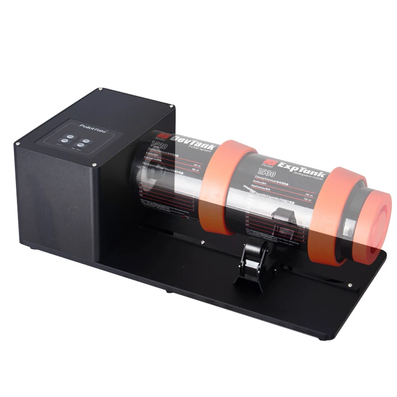 Electric Rolling Washer Black and White Negative Film Film Flushing Tank Film Developing Tank Automatic Rolling Rack