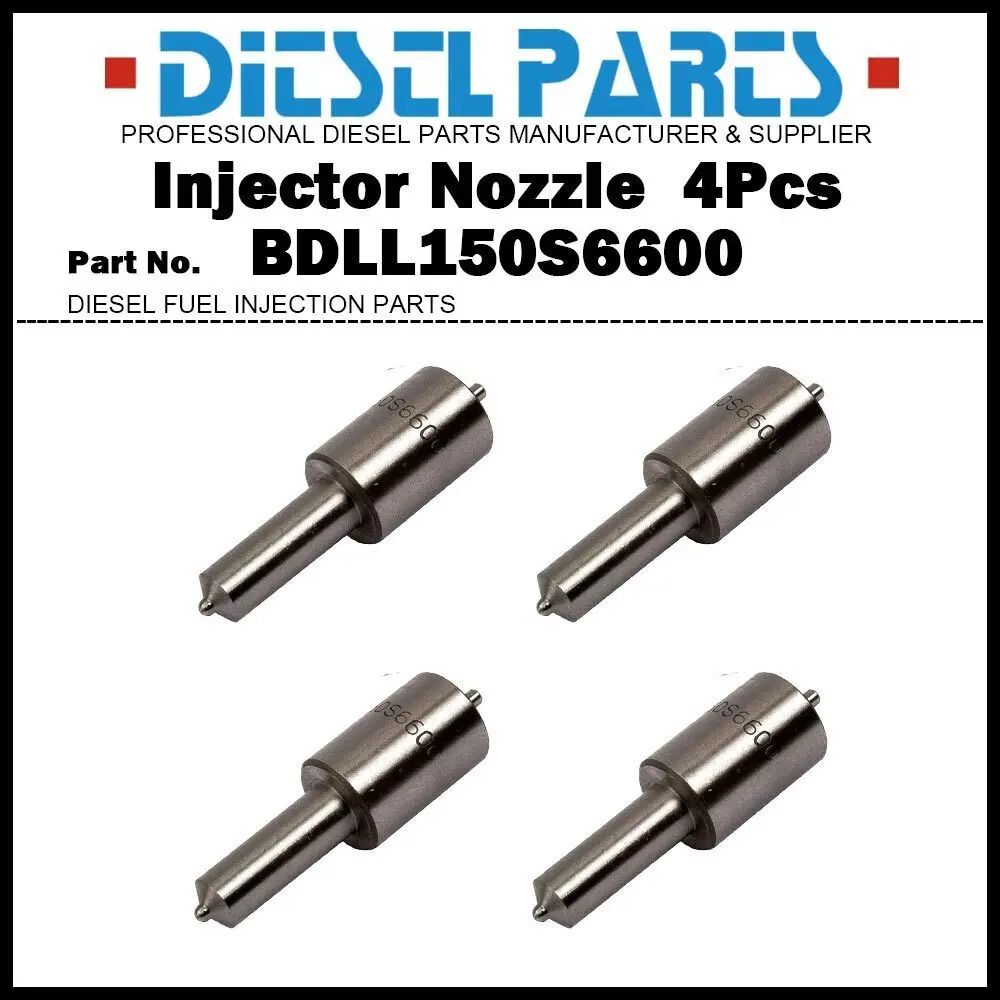 

4x Injector Nozzle 1447146M1 BDLL150S6600 for Perkins 4.236 4.248 MF 390 393 394