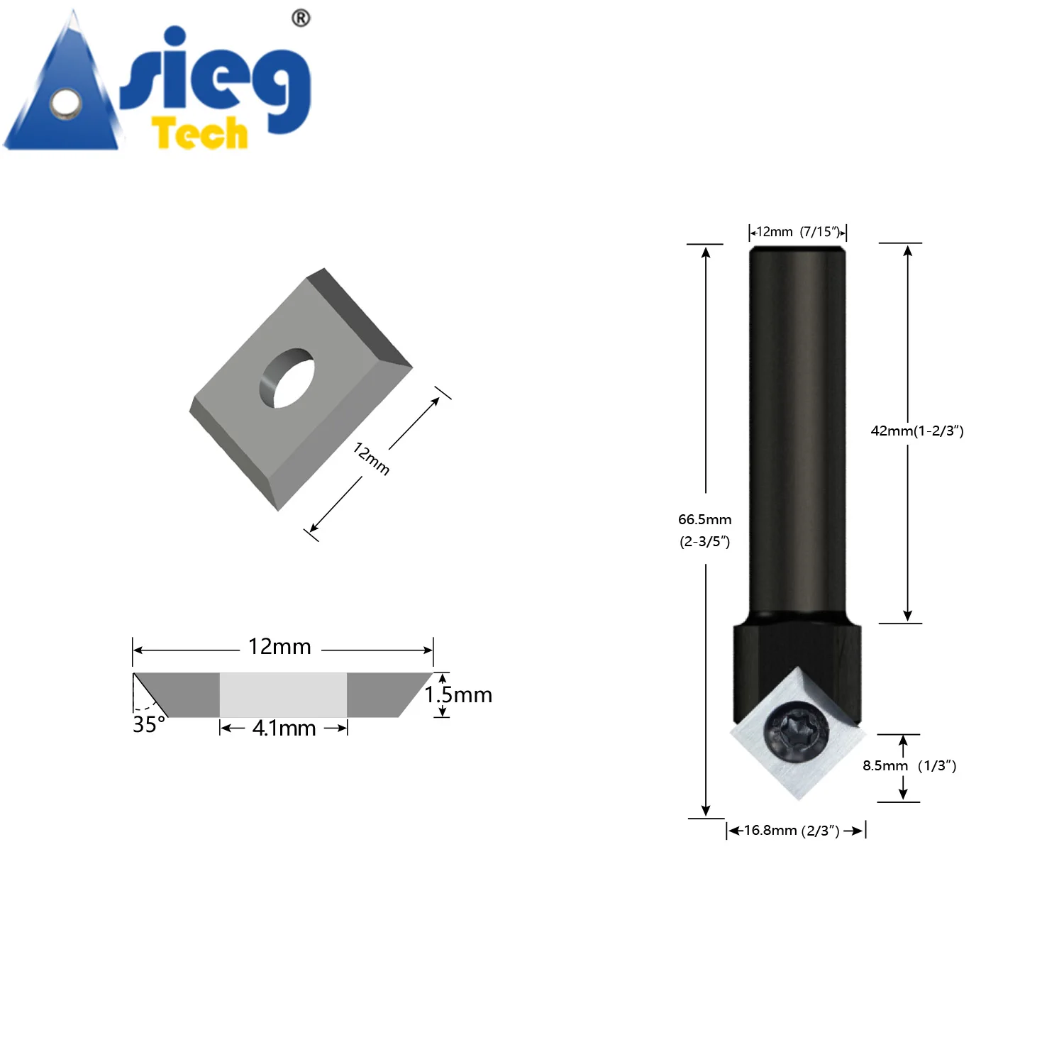 V oluk yönlendirici Bit freze kesicisi 12mm Shank 90 derece değiştirilebilir karbür Insert kesiciler CNC için 12mm kesim uzunluğu