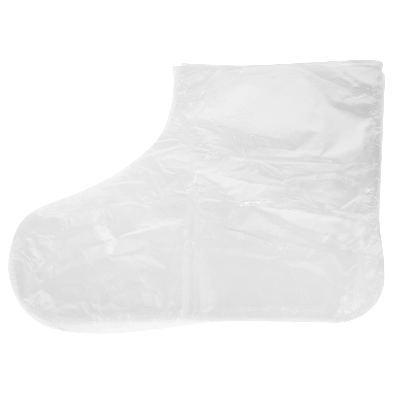 

200pcs Foot Covers Disposable Transparent Super Thin Leakproof Large Size for SPA Beauty Salon Hot Wax