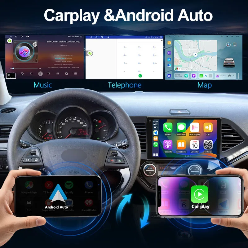 MeiHua Android 14 Car Radio For Kia Morning Picanto 2011-2017 Multimedia Player Carplay Car Stereo Head Unit Autoradio 4G DSP 2K