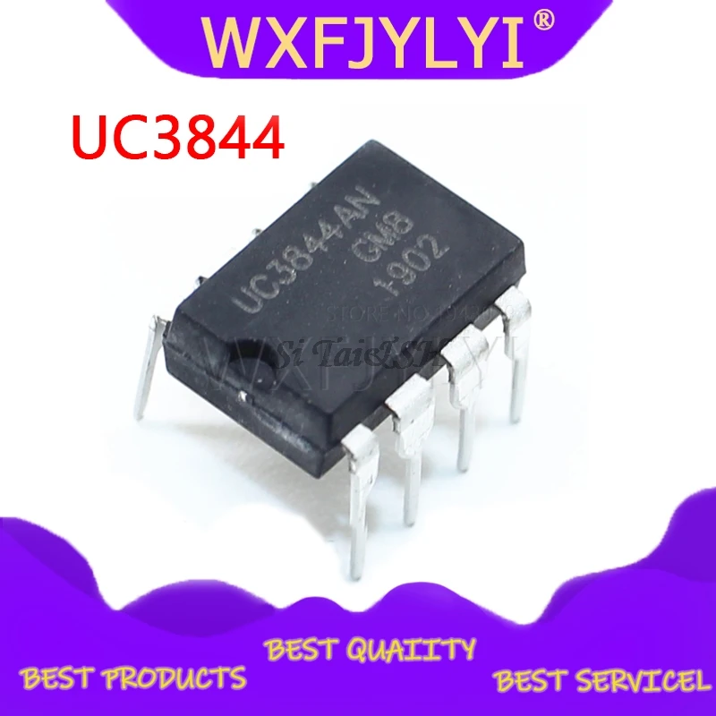 

10 шт./лот UC3844 UC3844N UC3844B UC3844A UC3844BN черный пластиковый защитный чехол новый оригинальный