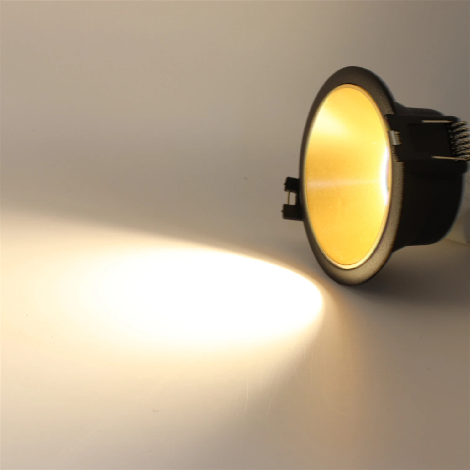 JOYINLED 2/10 Pack Recessed Spotlight Frame GU10 MR16 Downlight Trim Ring Ceiling Light Housing Fixture Round Spot Light Frame