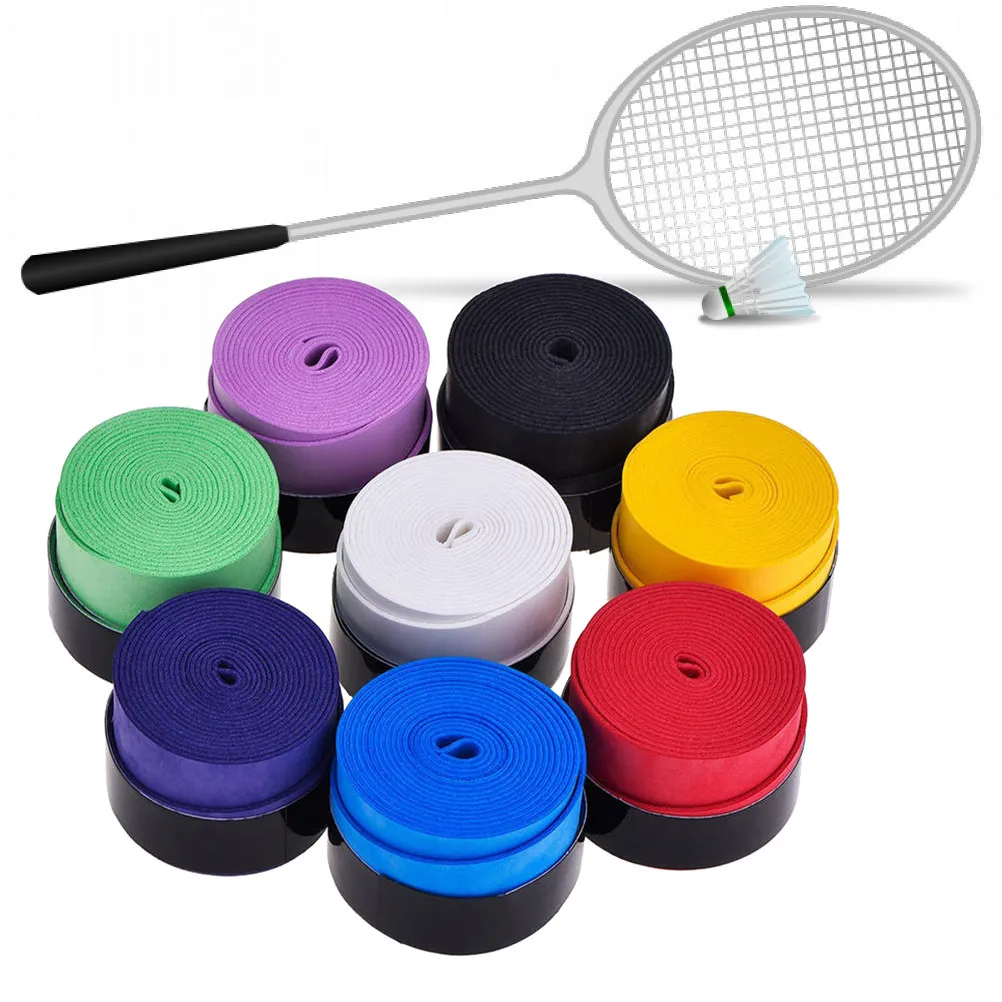 

20Pcs Soft Touch Sweat Absorption Band Built in PU Foam High Adhesion Smooth Feel Overgrip Tape for Racquet Sports and Outdoor