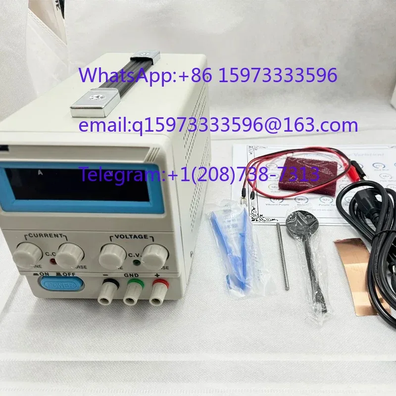 Anodizing Machine for Titanium Alloy Jewelry Color Change Nine-hole Puncture Type Voltage Adjustable 220V or 110V