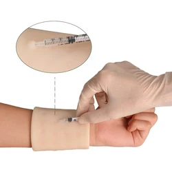 Wear Multifunctional Intramuscular Injection Training Model 40 Point Skin Test Muscle Pin Cushion Practice Model