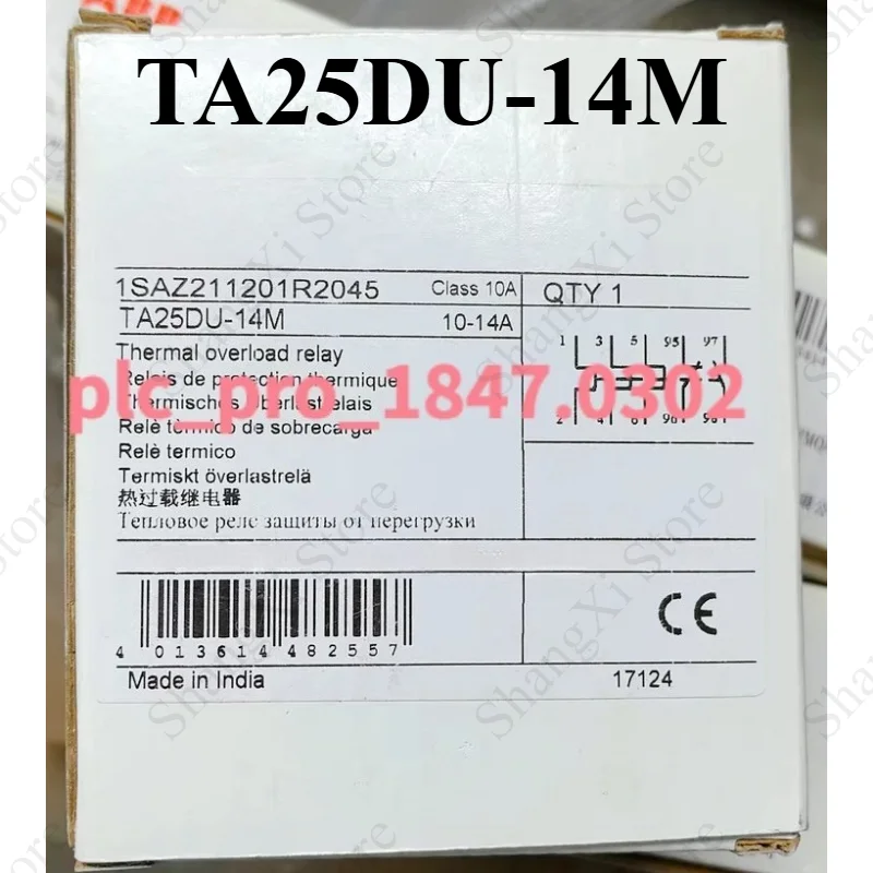 1PC Brand New TA25DU-14M 10-14A Thermal Overload Relay Fast Delivery