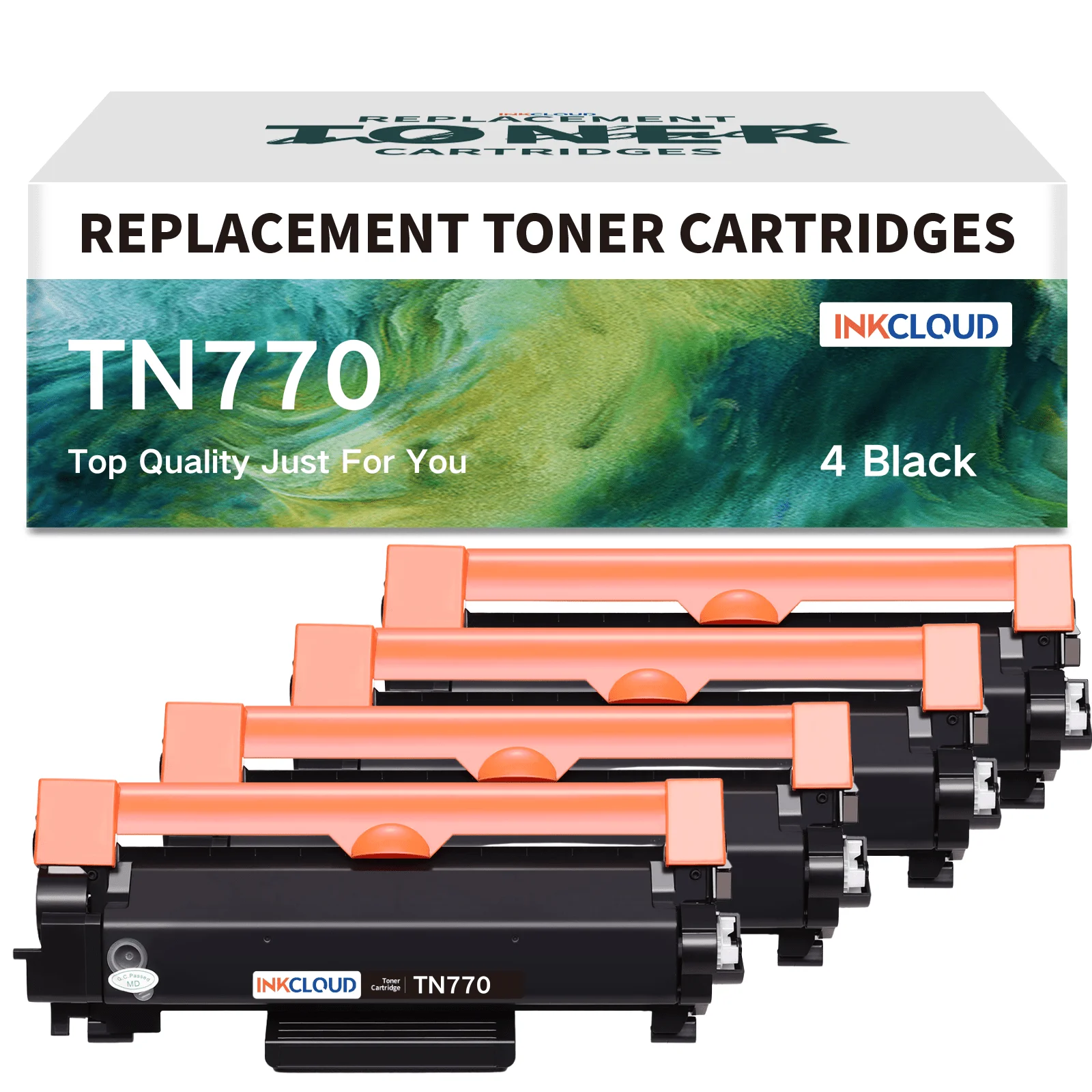 

INKCLOUD Replacement for Brother TN770 TN-770 Toner Use for Printer MFC-L2750DW L2750DWXL HL-L2370DW L2370DWXL