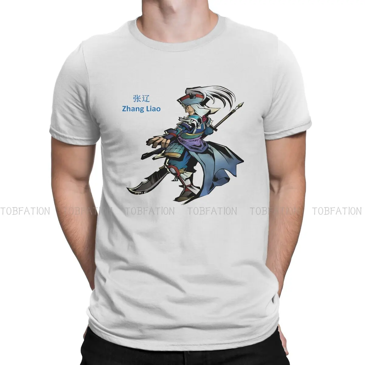 Zhang Liao camiseta de estilo Dynasty Warriors, camiseta gráfica creativa de alta calidad, cosas, gran oferta