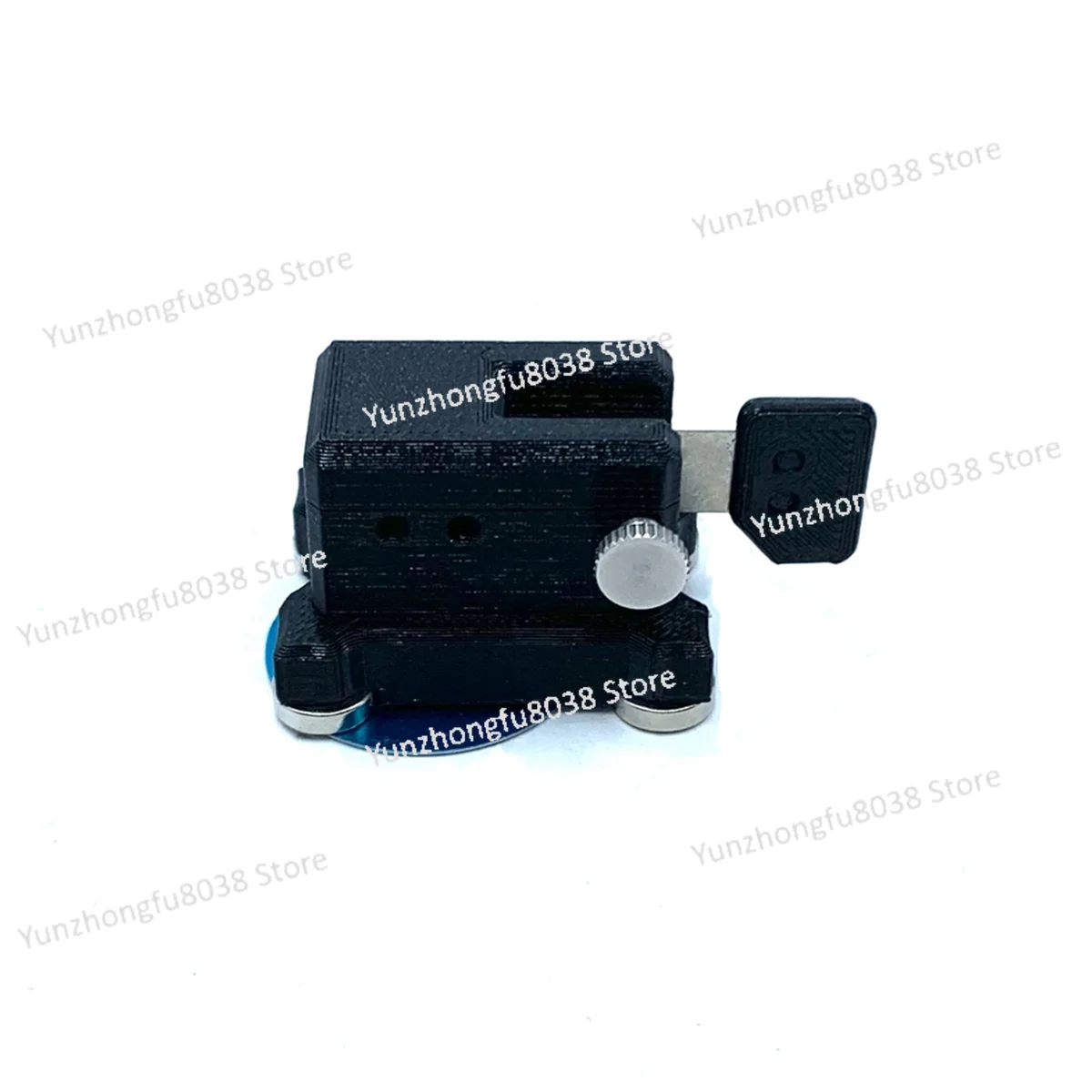 Nieuwe CW Morsecode Draagbare Enkele Peddel Automatische Sleutel Morsecode Sterke Magnetische Absorptie Stabiele Basis