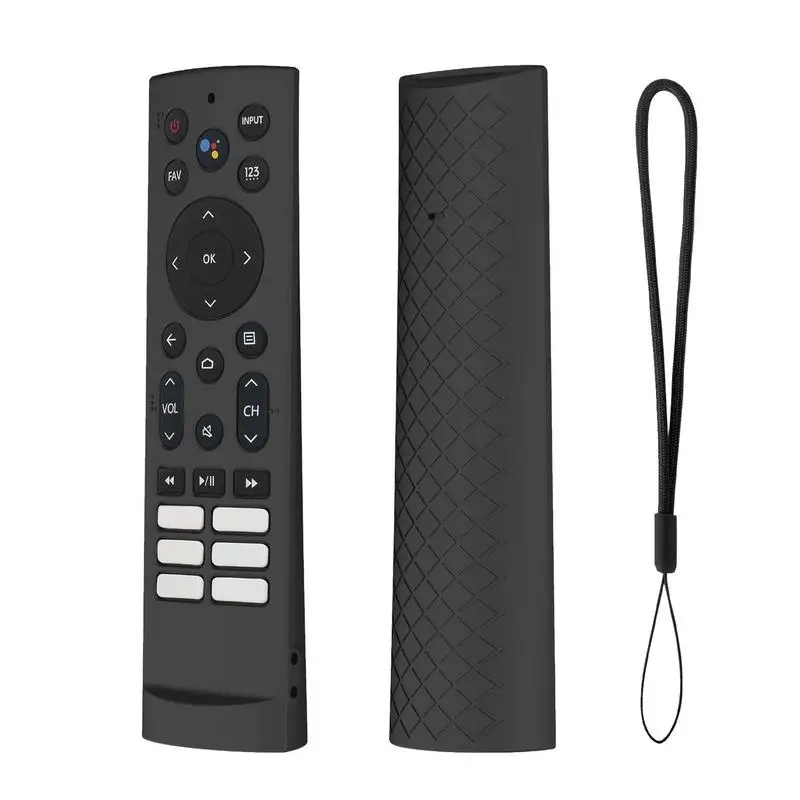 Custodia protettiva in Silicone per Hisense ERF3A80 ERFTG80H telecomando Smart TV custodia antiurto per ZDA205M