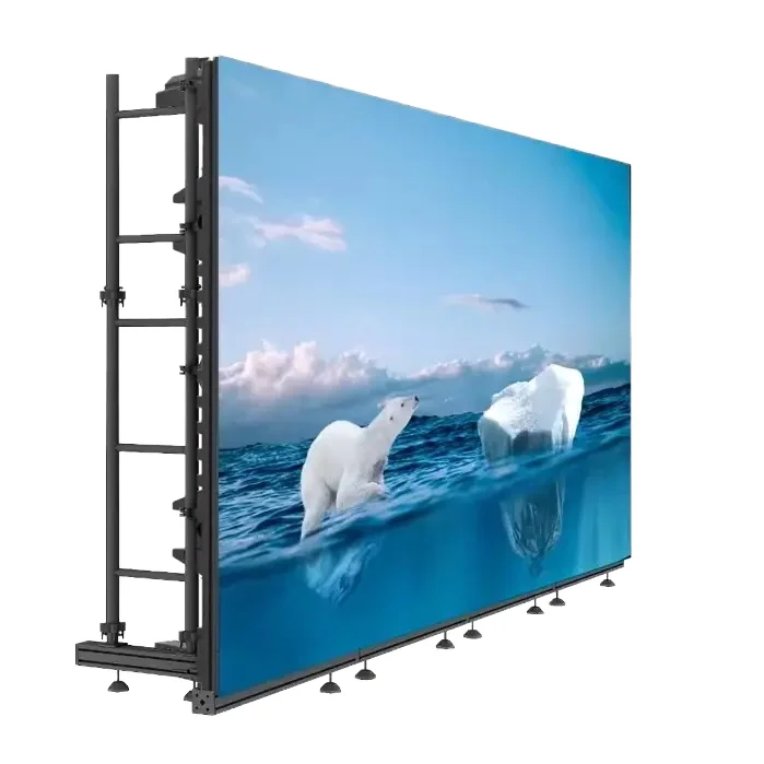 Custom Factory High Brightness LED Display Screen P3.91 500*1000mm Easy Installation Rental Screen for Football Field Church Use