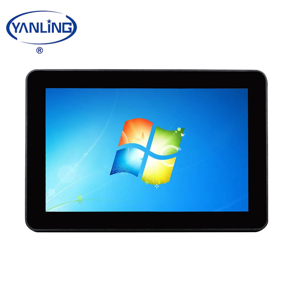 10.1 Inch Industrial All-in-One Computer With Intel J1900 Quad Core Cheap Touch Screen Panel PC In Linux-Stock Available