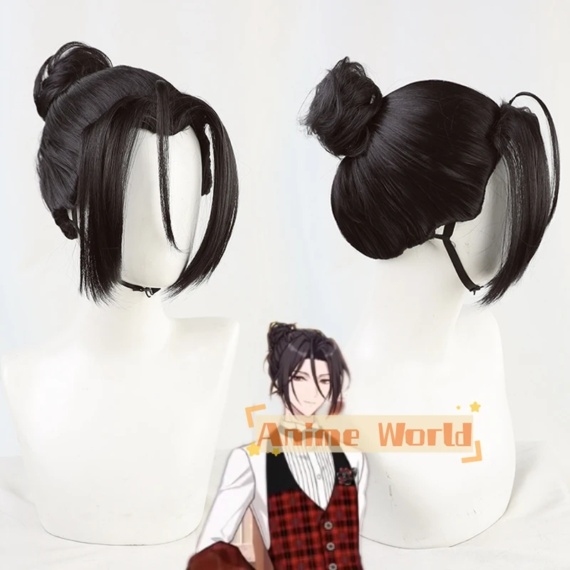 Game Promise of Wizard shylock Cosplay Wig Halloween Synthetic Hair Heat