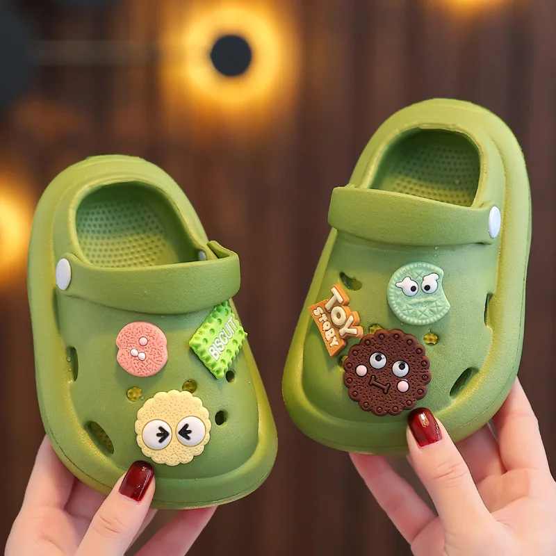 Children Girl Boy Mules Clogs Kids Summer Crock Candy Garden Beach Slippers Cave Hole Baby Shoes for Girls Boys