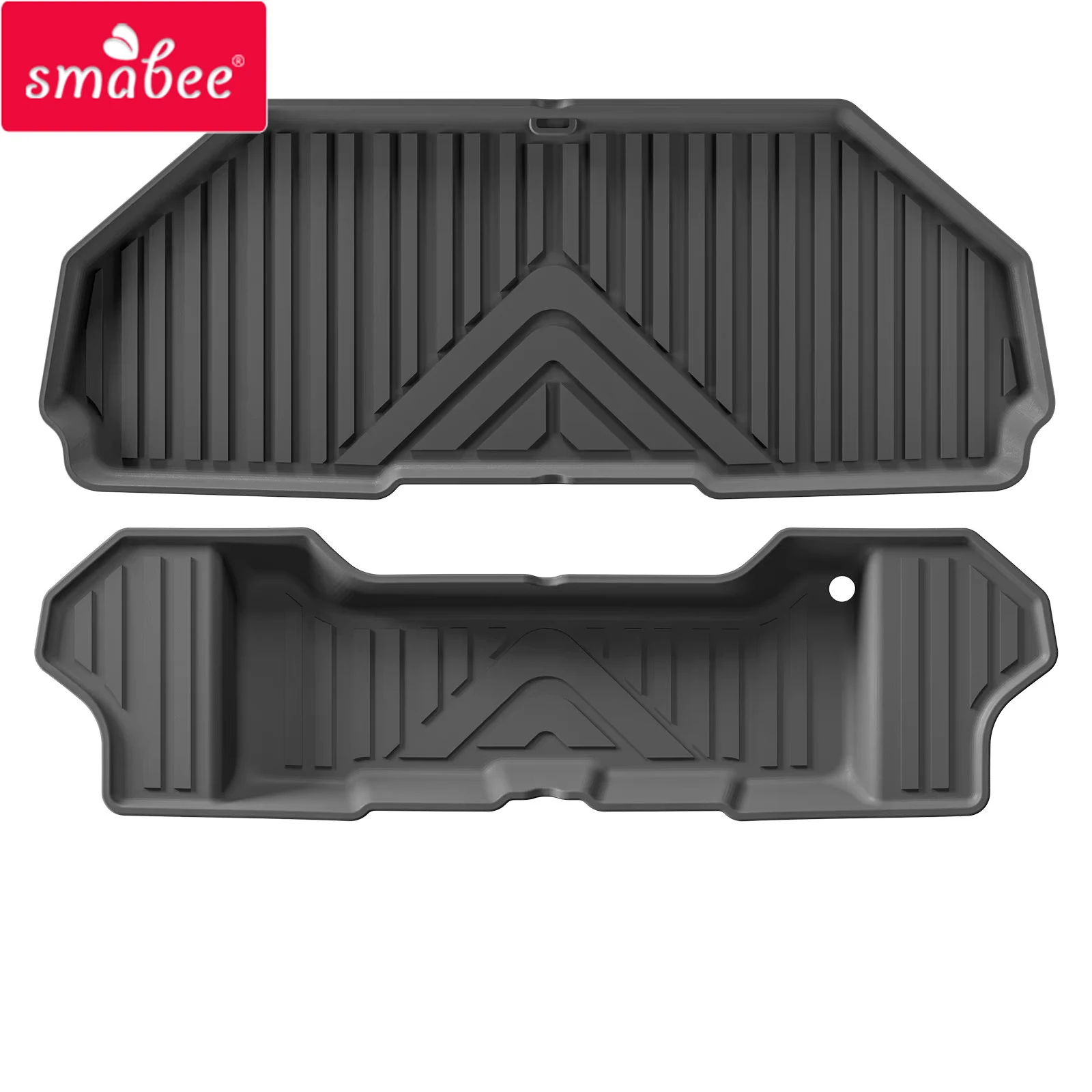Smabee for Rivian R1T 2022-2024 Car Front Trunk Mat Front Trunk Lower Layer Mat Interior Accessories（North American Version）