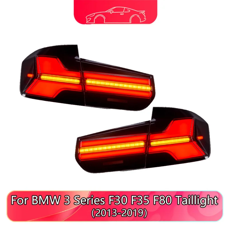 Rear Lamp For BMW 3 Series F30 F35 2013-2018 Model Taillight Modification G05 Style LED Daytime Running Flow Light Accessories