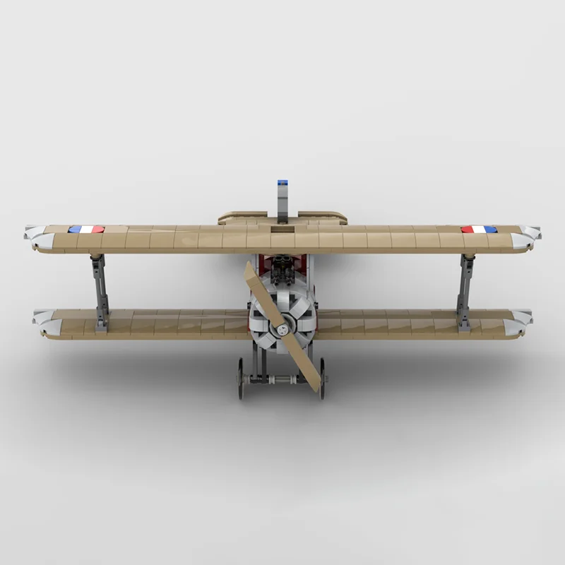 Kampfflugzeug Moc Bausteine Sopwith F1 Kamel Technologie Modulare Ziegel Modell Geschenke Weihnachten Spielzeug DIY Sets Montage!